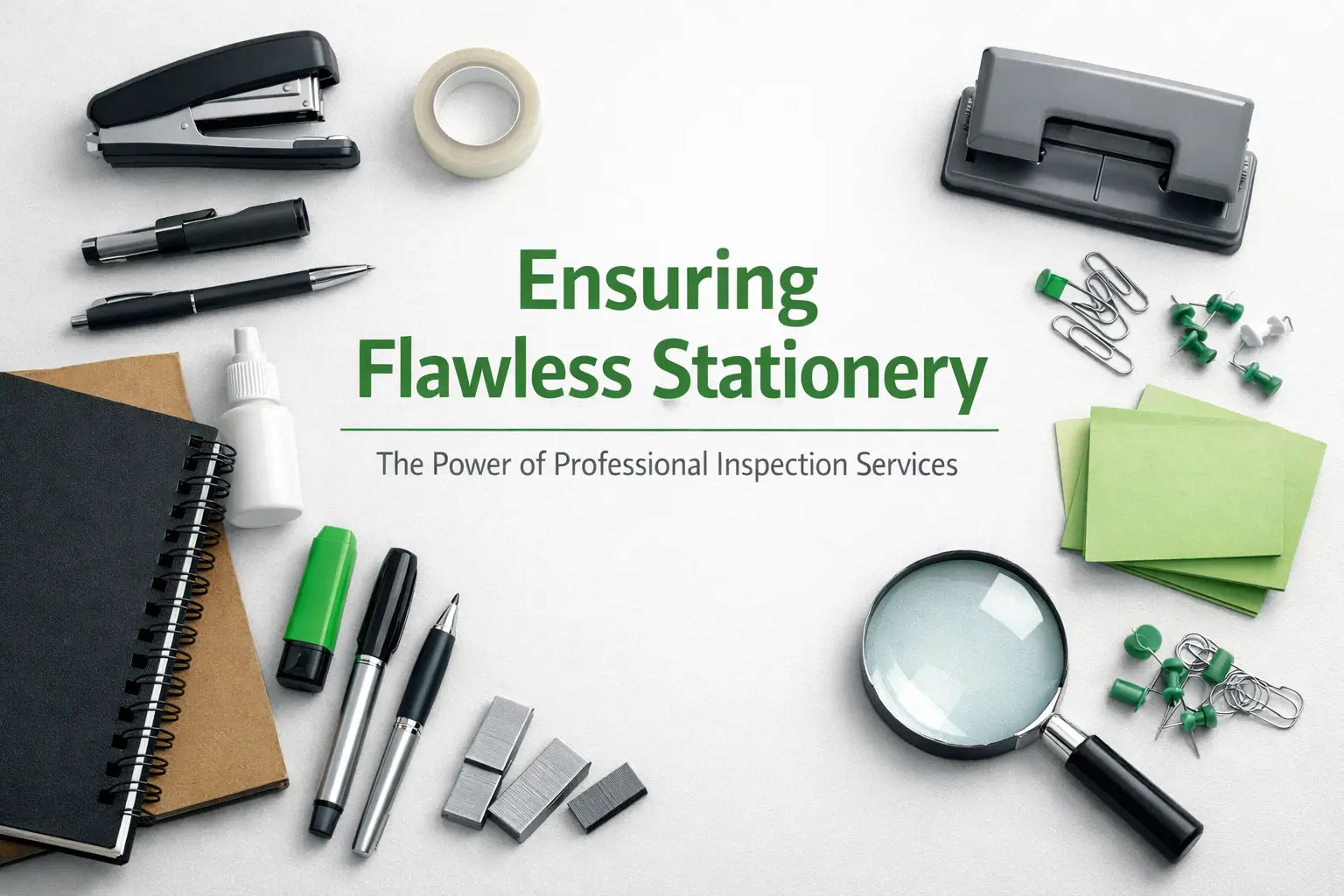 Ensuring Flawless Stationery: The Power of Inspection Services