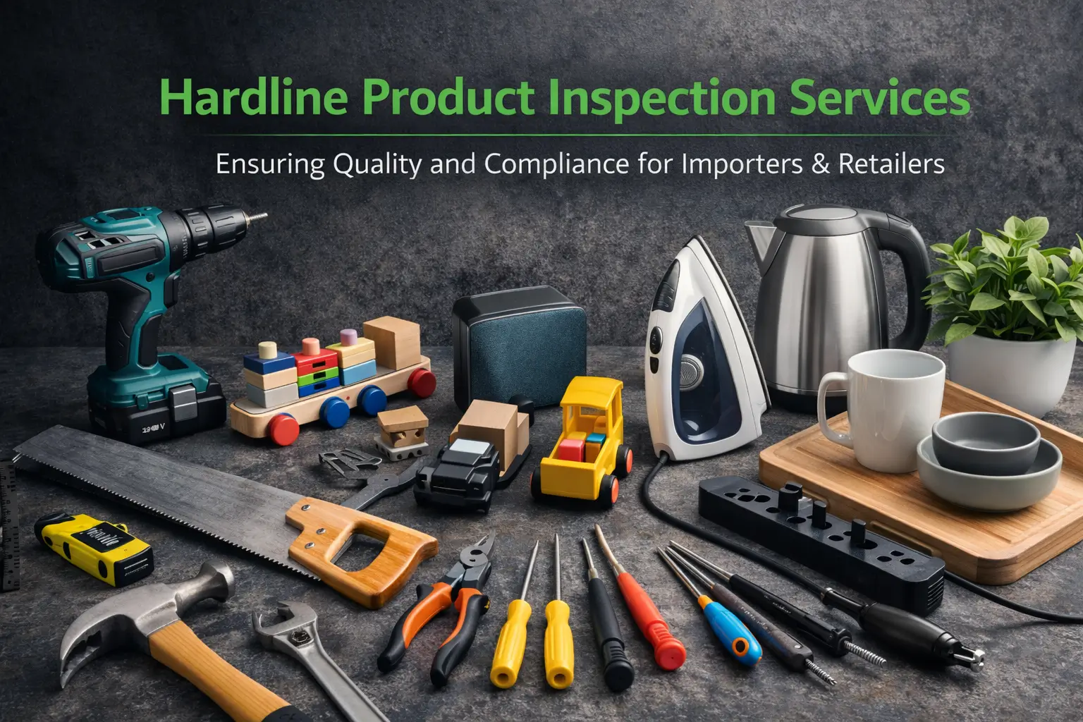 Hardline Product Inspection Services Ensuring Quality and Compliance for Importers & Retailers
