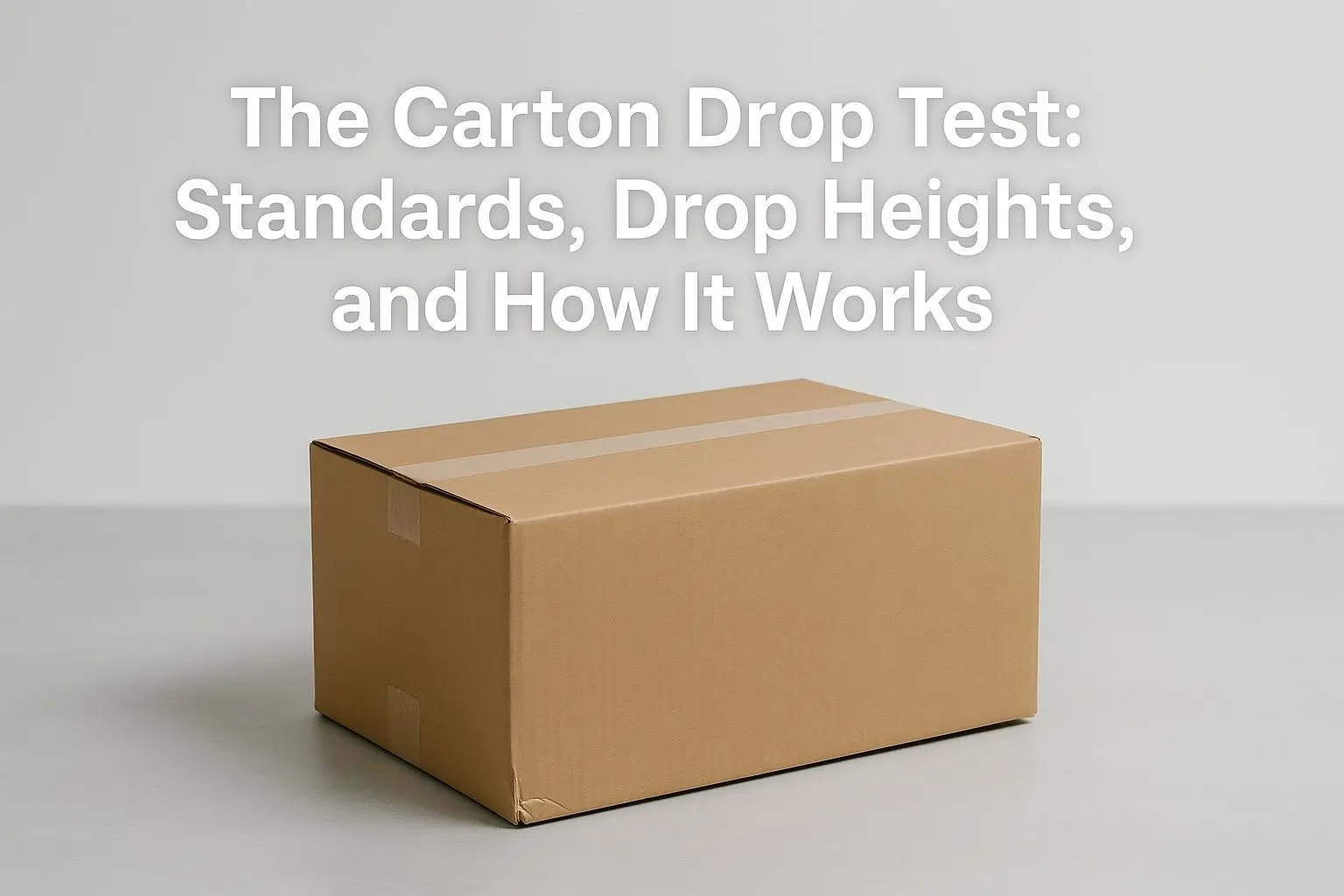 The Carton Drop Test Standards, Drop Heights, and How It Works